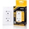 Faith Self-Test 20A TR GFCI Outlet Receptacle with Wall Plate, White GLS-20ATR-WH - alternate 1
